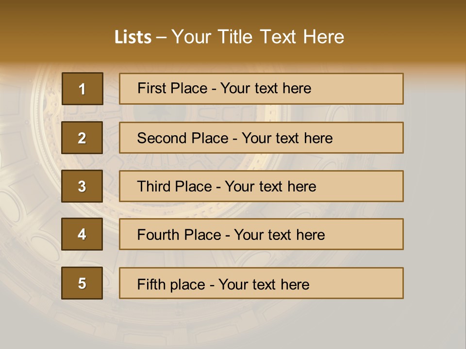 Star Texas Capitol PowerPoint Template