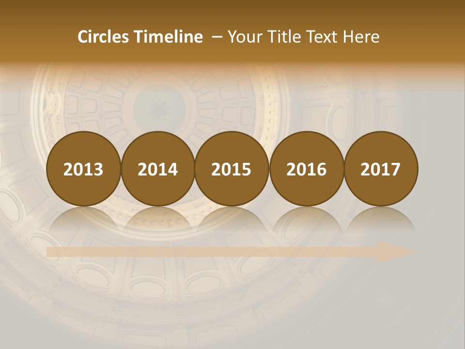 Star Texas Capitol PowerPoint Template