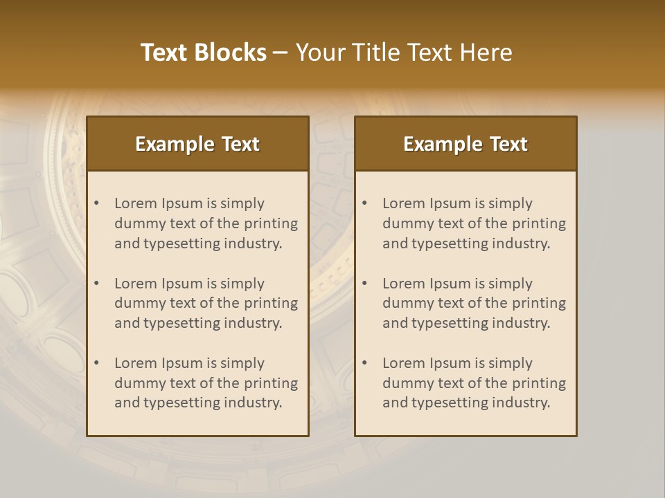 Star Texas Capitol PowerPoint Template