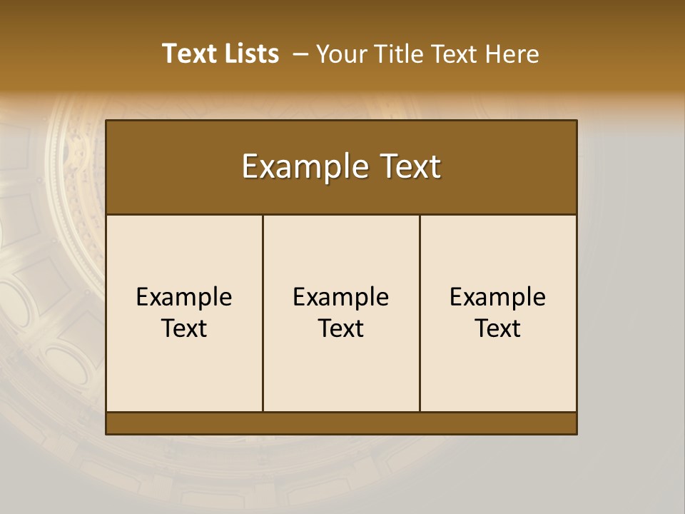 Star Texas Capitol PowerPoint Template