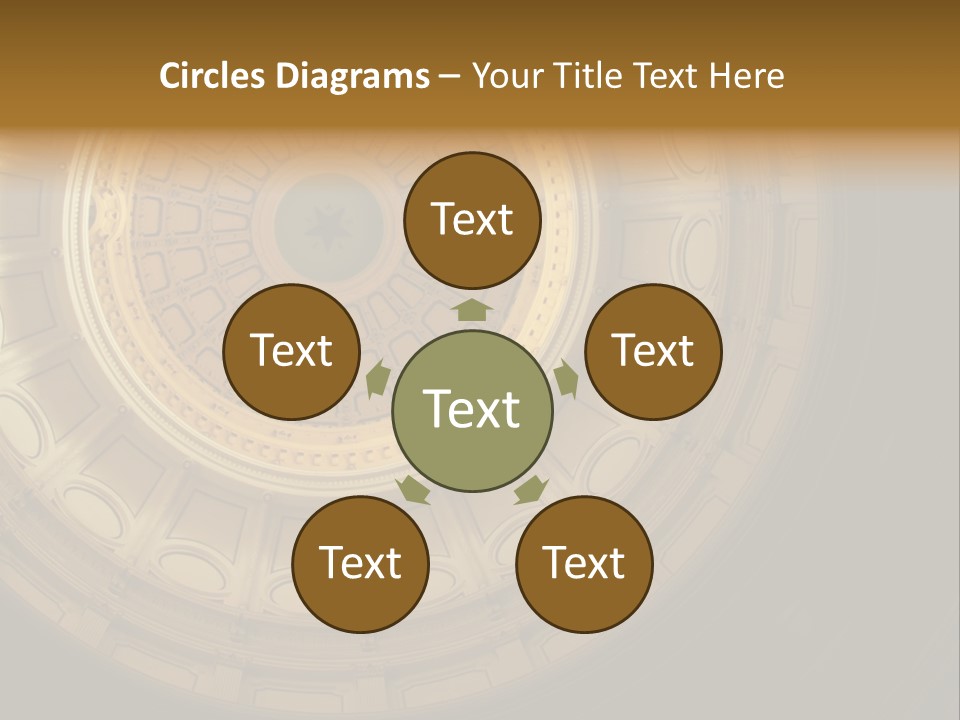 Star Texas Capitol PowerPoint Template