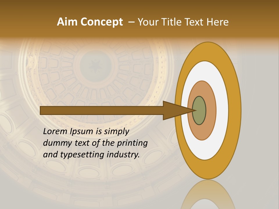 Star Texas Capitol PowerPoint Template