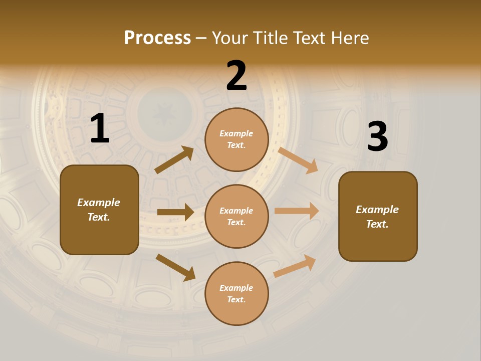 Star Texas Capitol PowerPoint Template