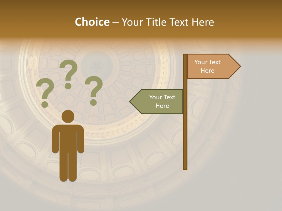 Star Texas Capitol PowerPoint Template