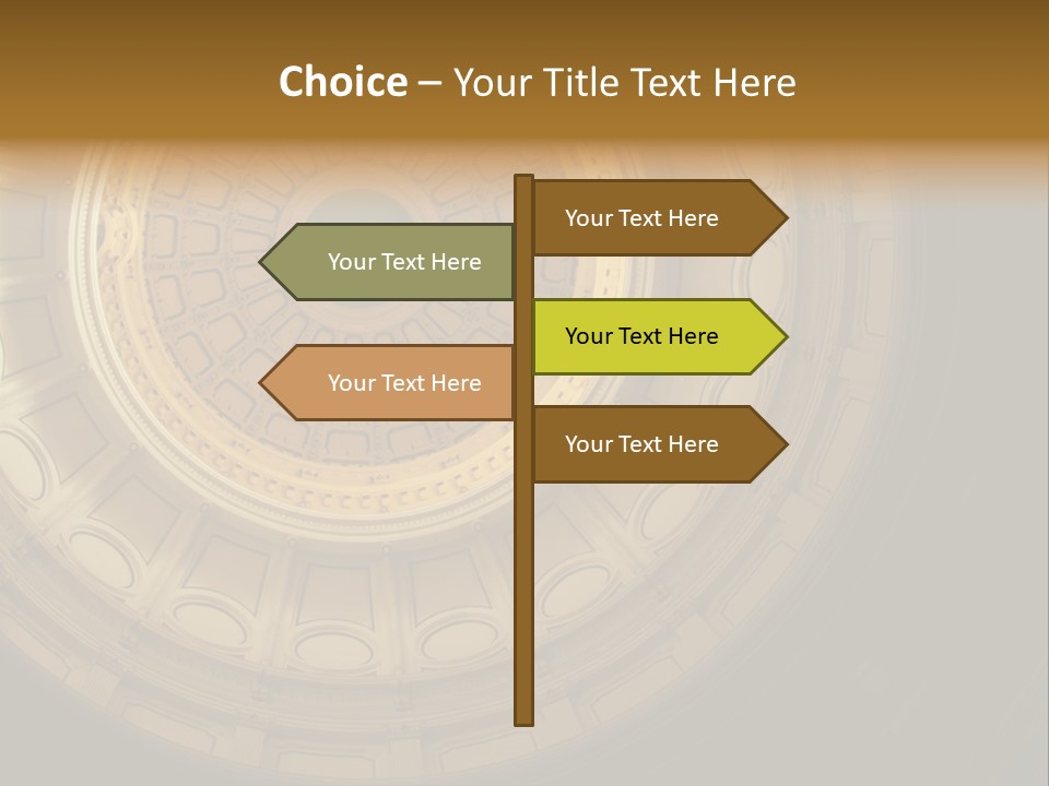 Star Texas Capitol PowerPoint Template