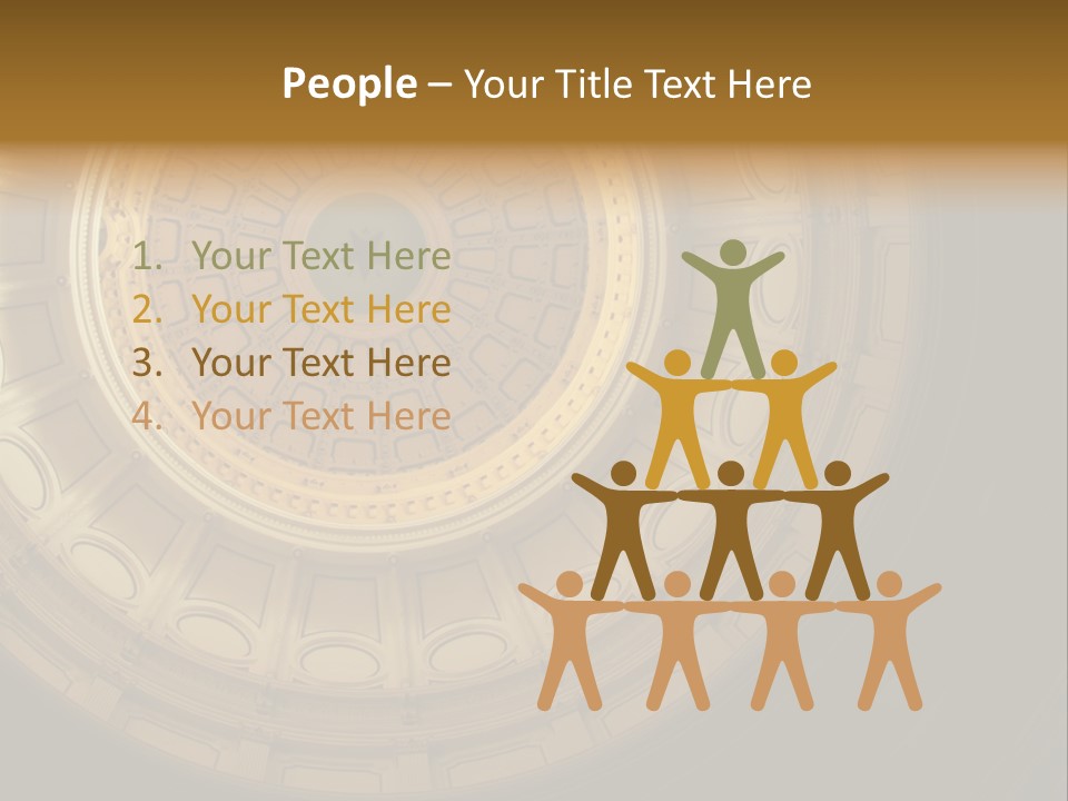 Star Texas Capitol PowerPoint Template