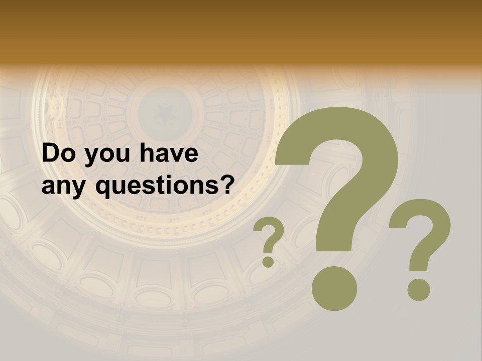 Star Texas Capitol PowerPoint Template