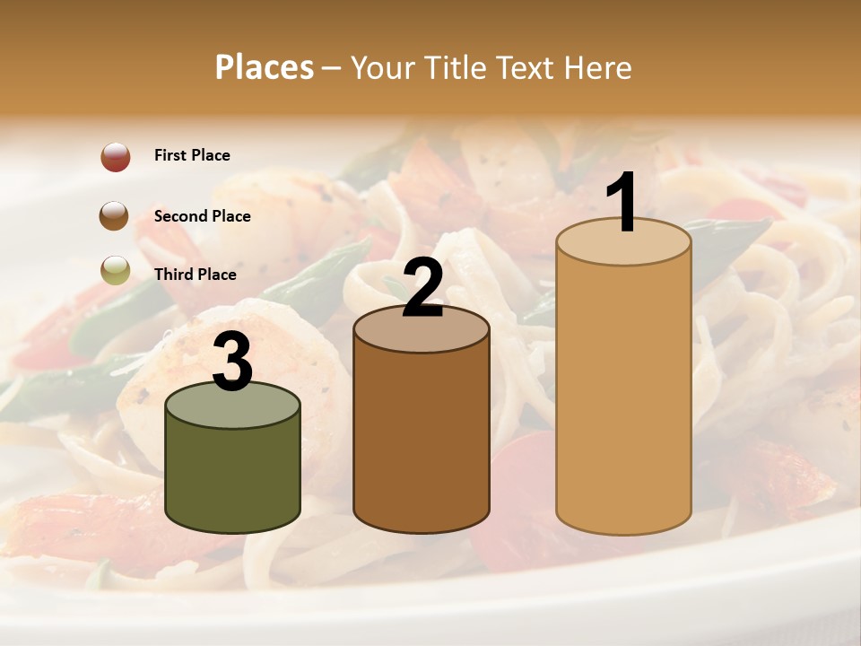 Plate Oregano Freshness PowerPoint Template