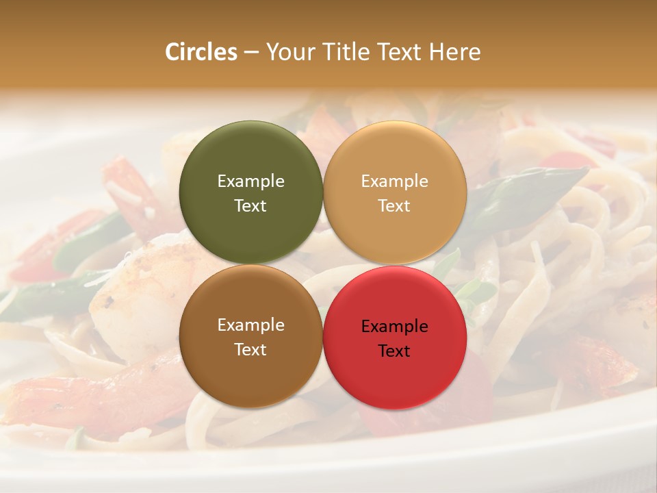 Plate Oregano Freshness PowerPoint Template