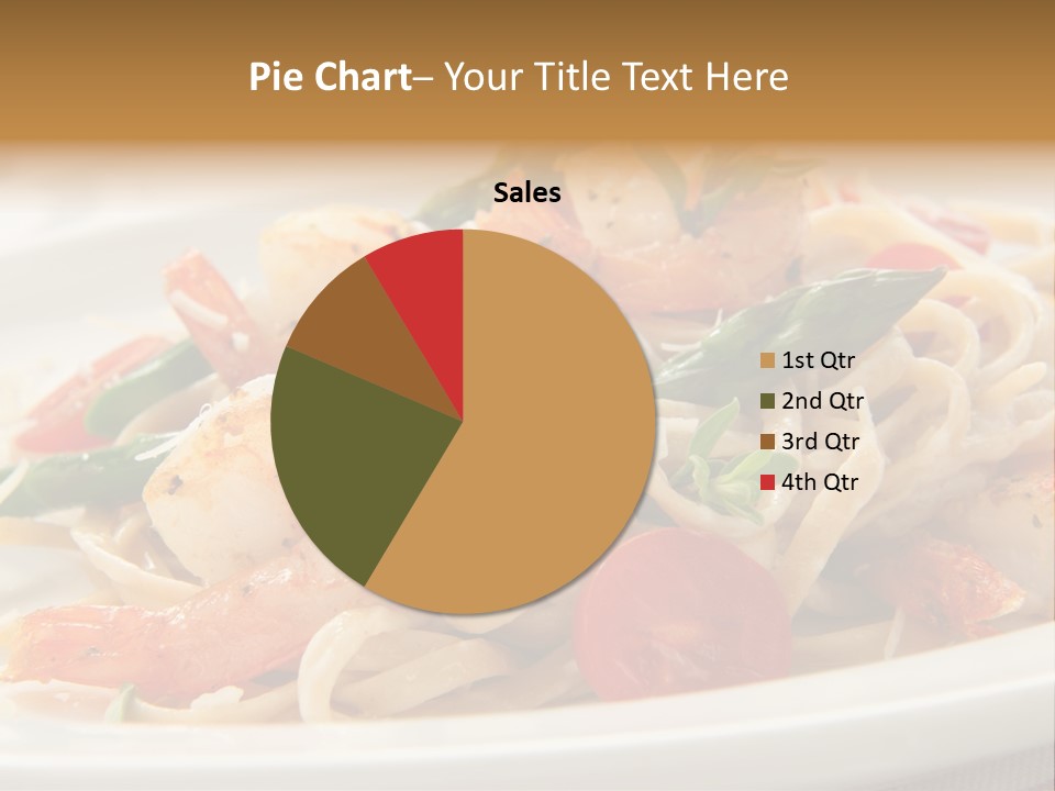 Plate Oregano Freshness PowerPoint Template