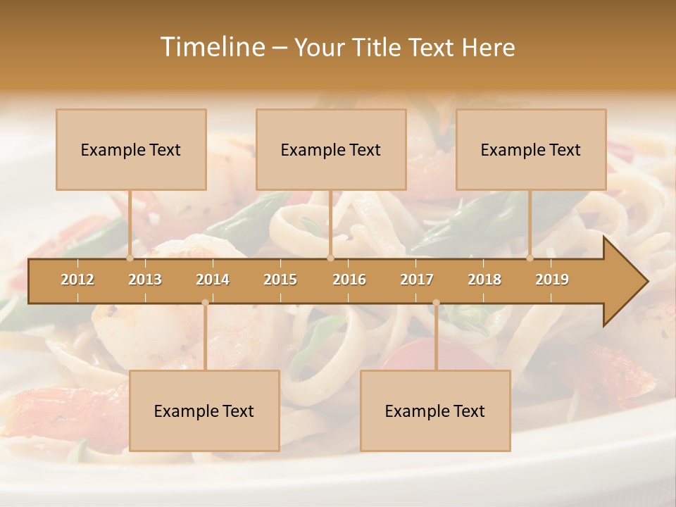 Plate Oregano Freshness PowerPoint Template