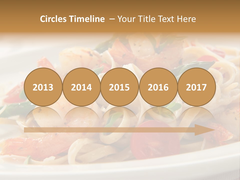 Plate Oregano Freshness PowerPoint Template