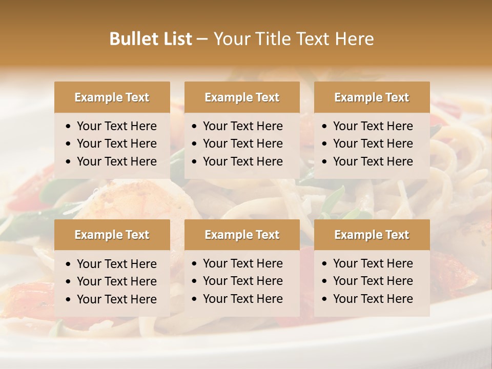 Plate Oregano Freshness PowerPoint Template