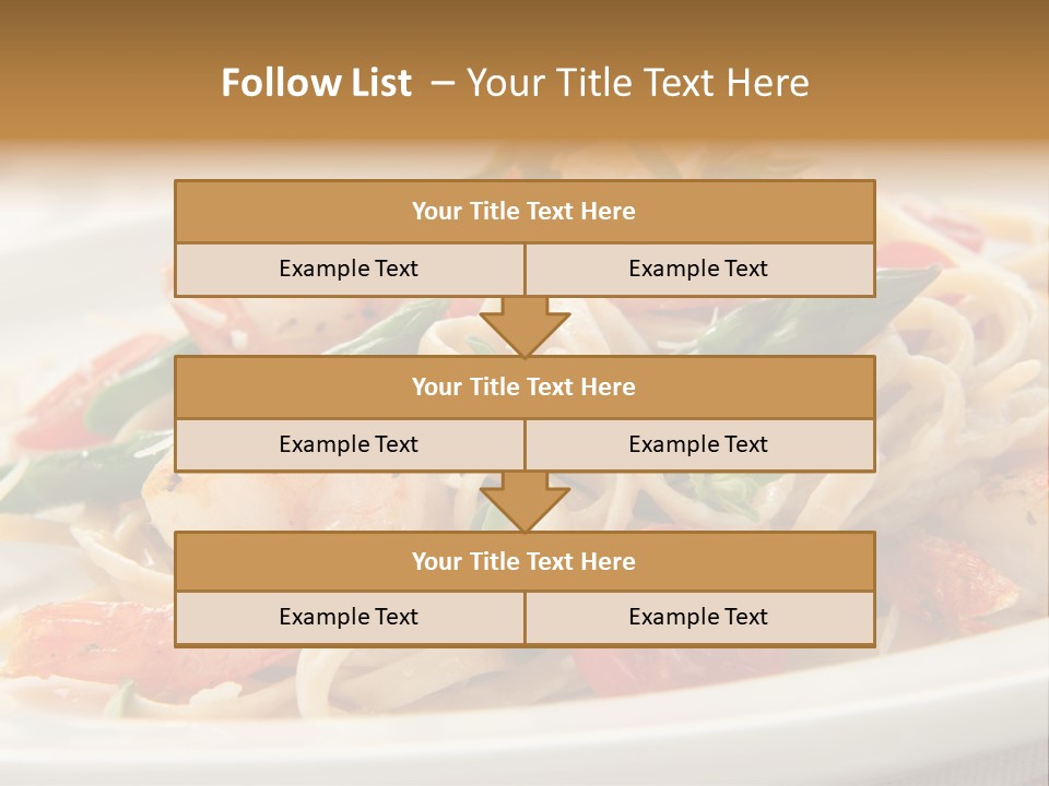 Plate Oregano Freshness PowerPoint Template