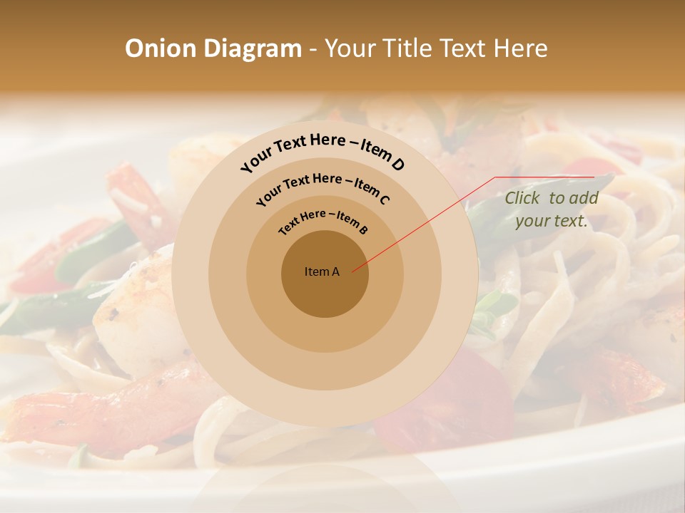 Plate Oregano Freshness PowerPoint Template