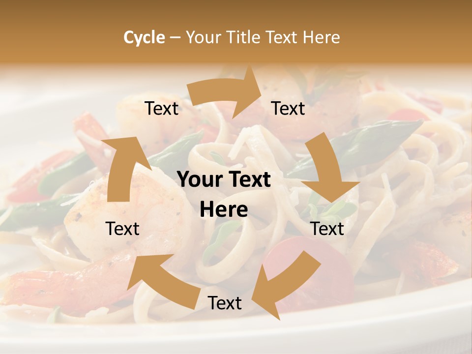 Plate Oregano Freshness PowerPoint Template