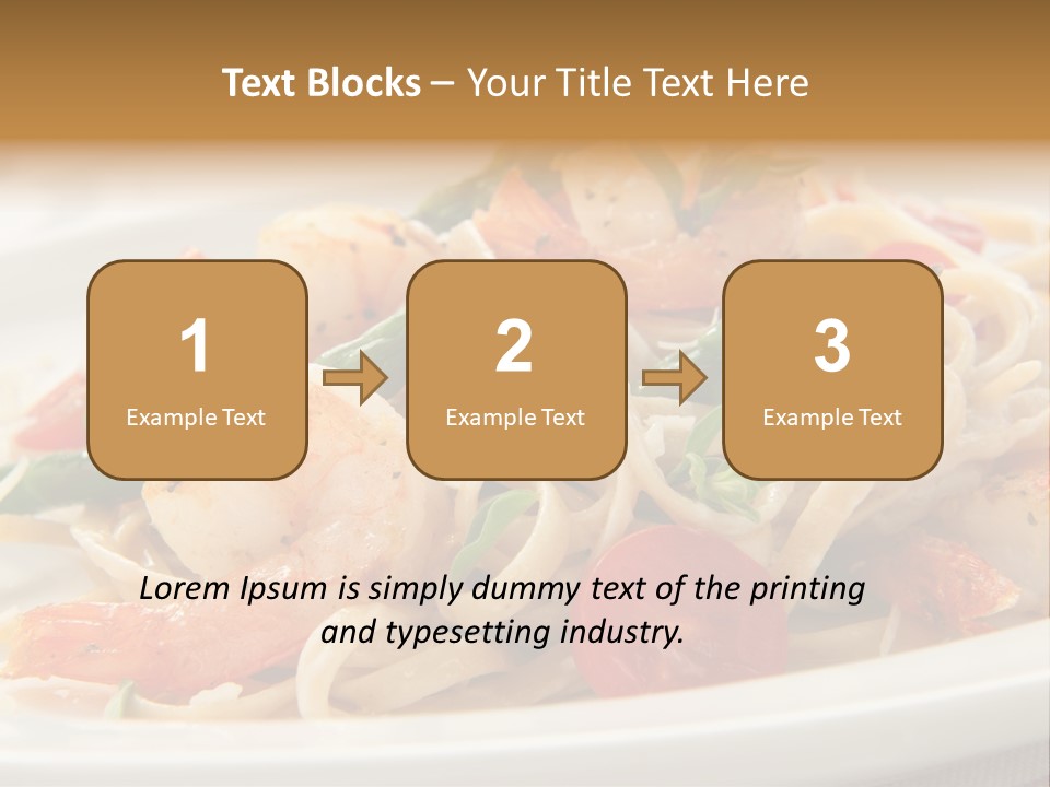 Plate Oregano Freshness PowerPoint Template