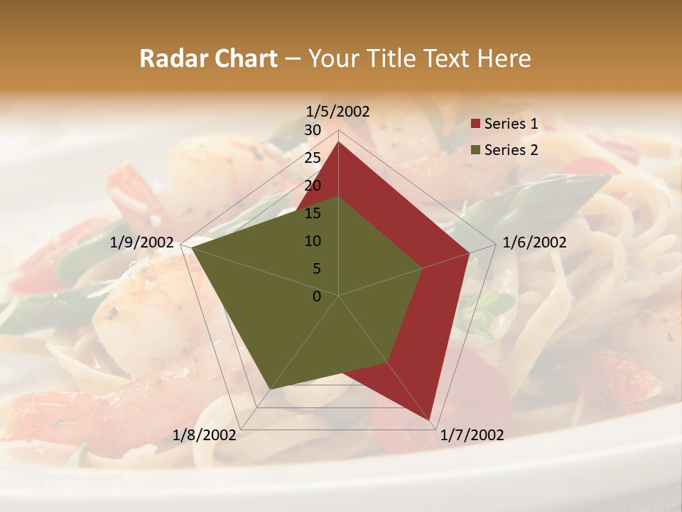 Plate Oregano Freshness PowerPoint Template