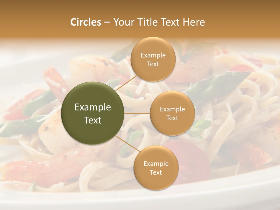 Plate Oregano Freshness PowerPoint Template