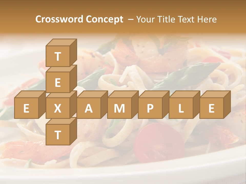 Plate Oregano Freshness PowerPoint Template