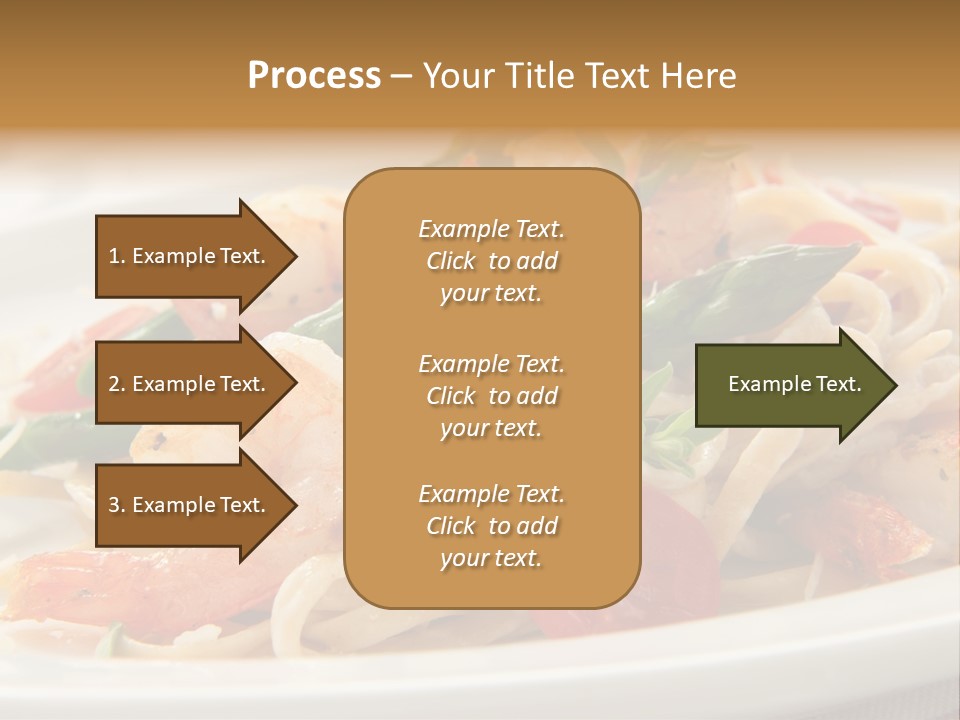 Plate Oregano Freshness PowerPoint Template