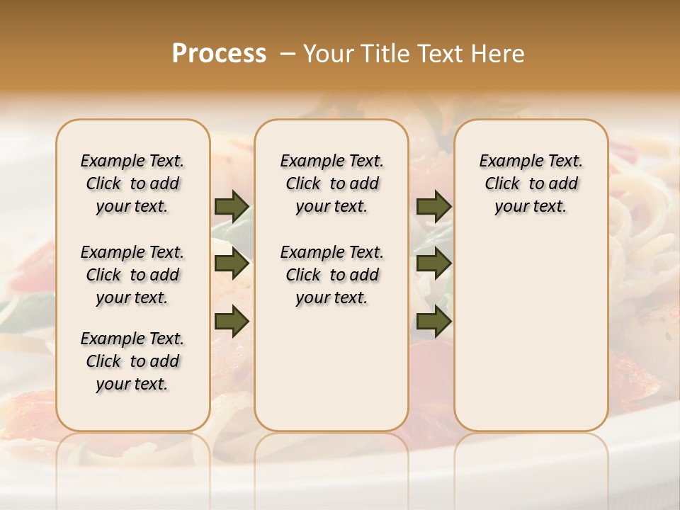 Plate Oregano Freshness PowerPoint Template