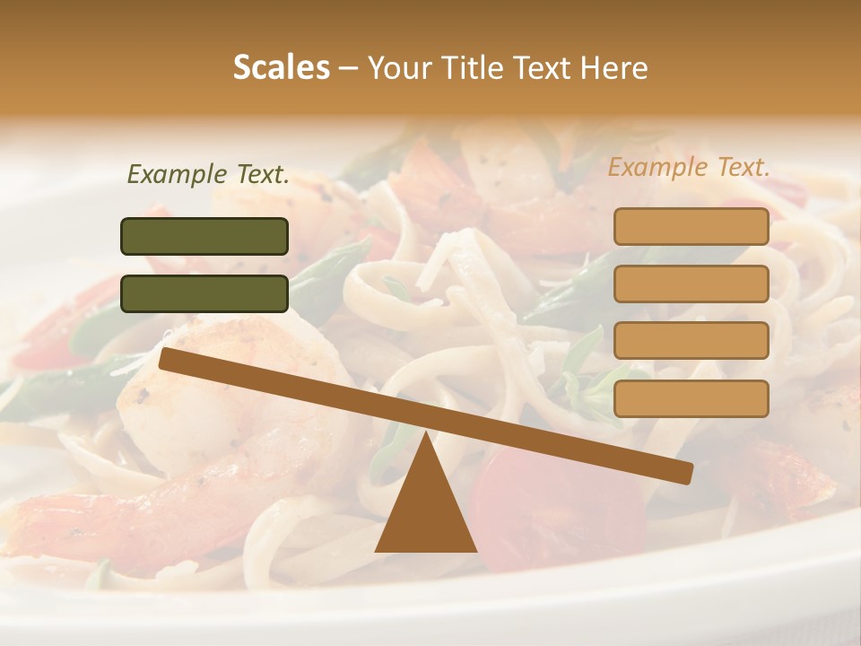 Plate Oregano Freshness PowerPoint Template