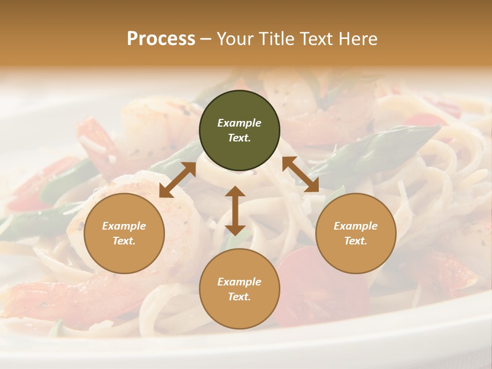 Plate Oregano Freshness PowerPoint Template