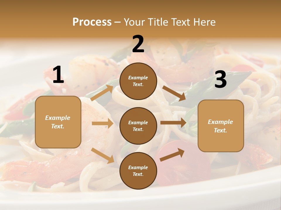Plate Oregano Freshness PowerPoint Template