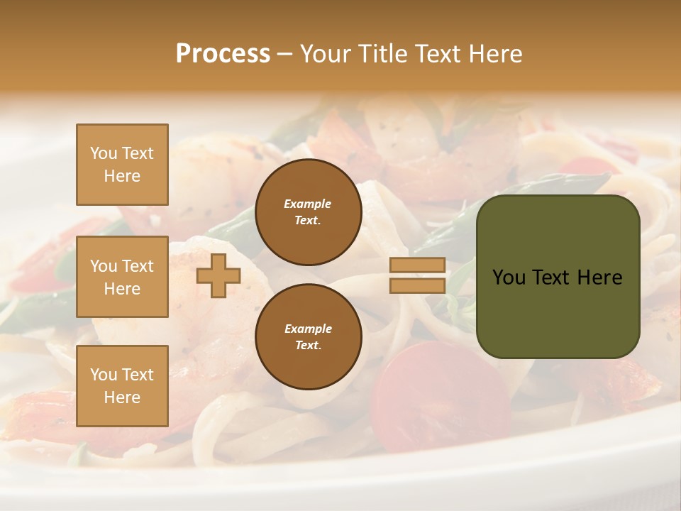 Plate Oregano Freshness PowerPoint Template