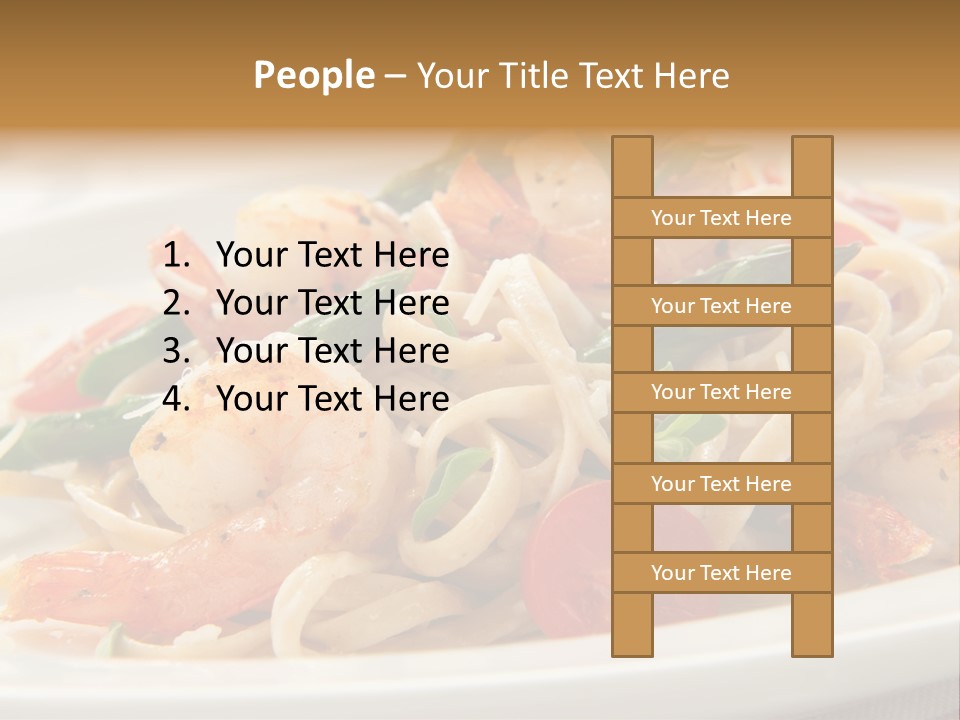 Plate Oregano Freshness PowerPoint Template