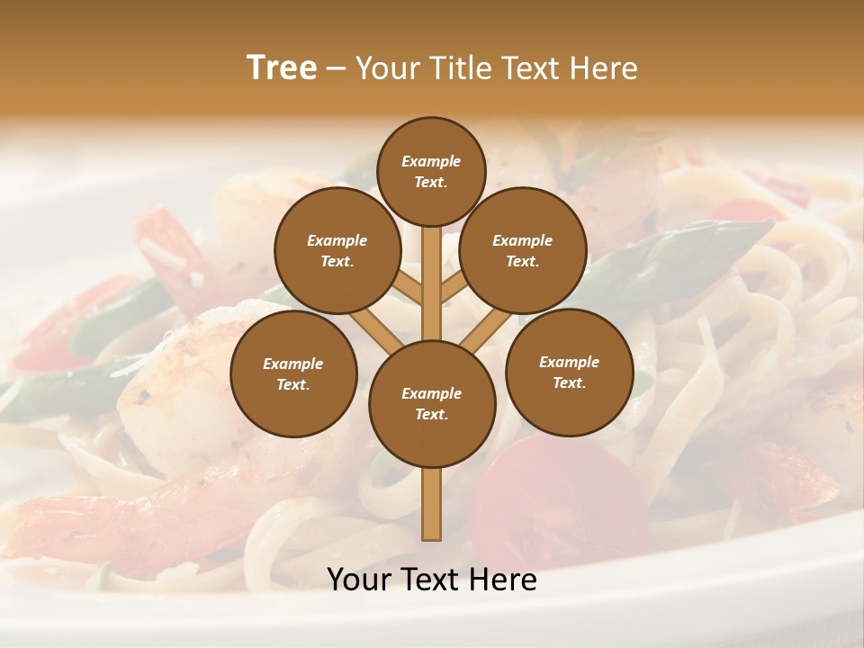 Plate Oregano Freshness PowerPoint Template