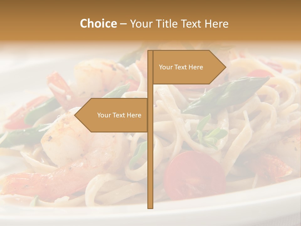 Plate Oregano Freshness PowerPoint Template