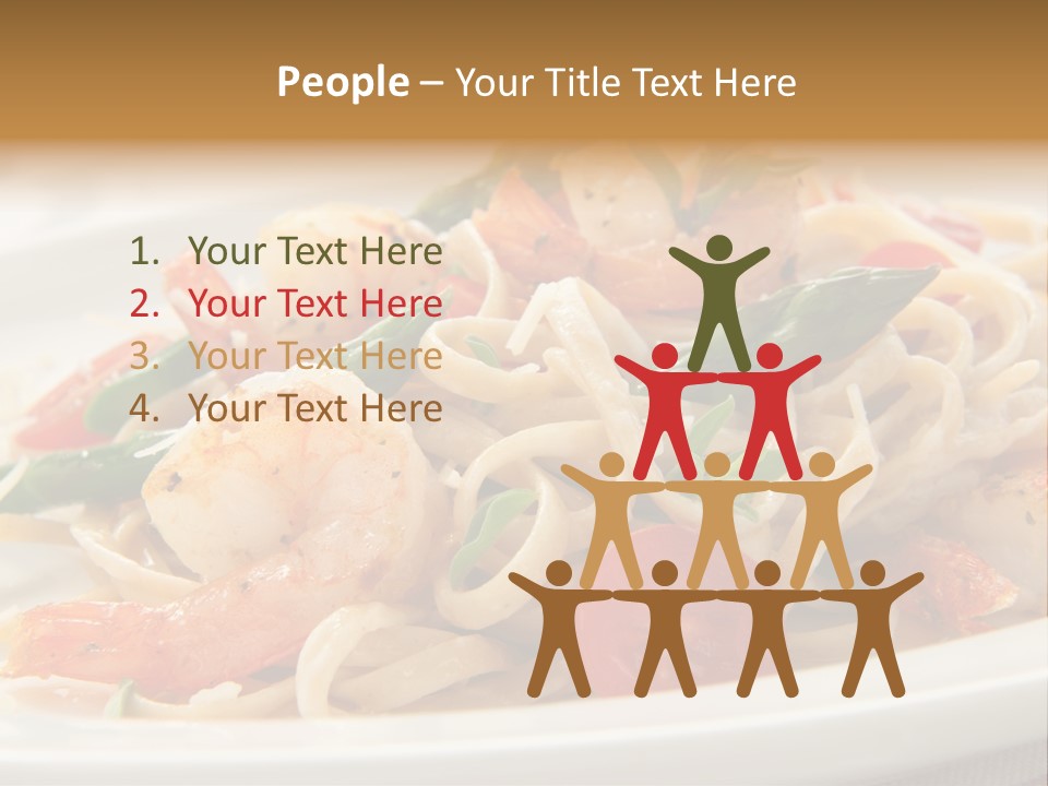 Plate Oregano Freshness PowerPoint Template