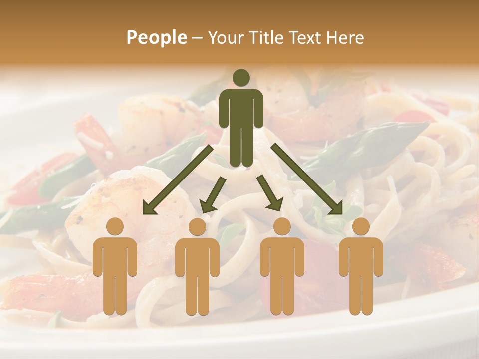 Plate Oregano Freshness PowerPoint Template