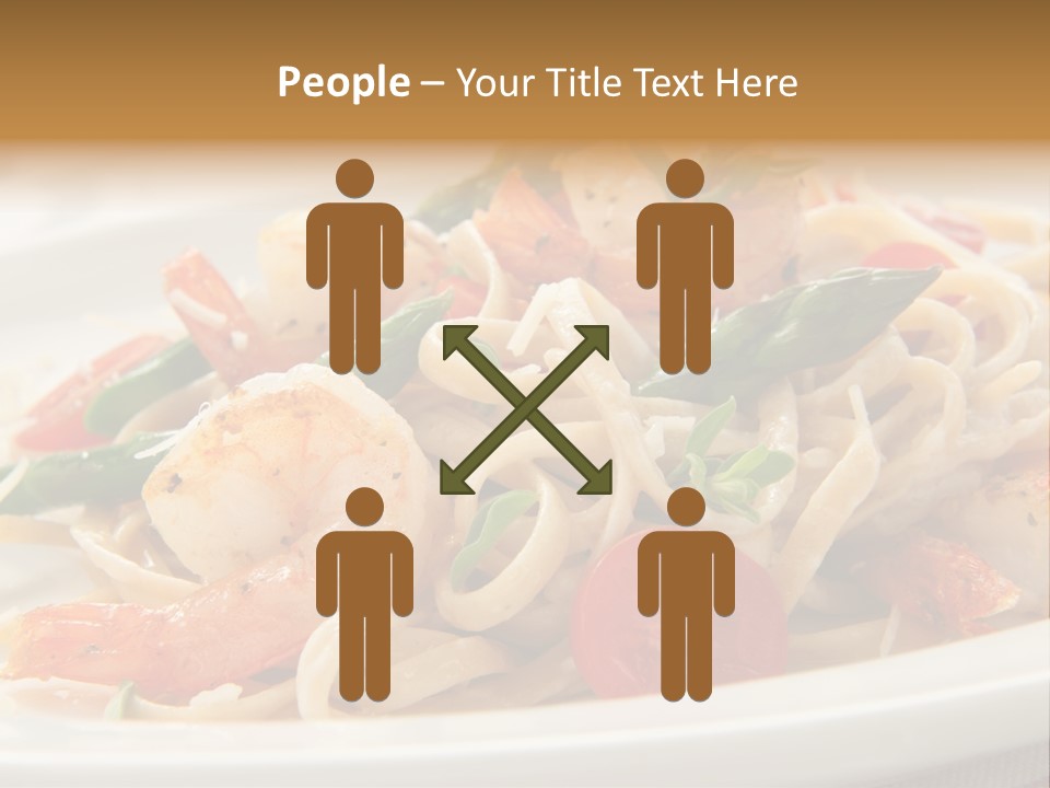 Plate Oregano Freshness PowerPoint Template