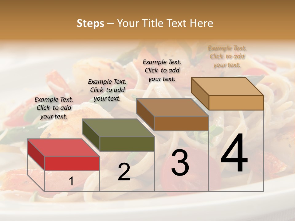 Plate Oregano Freshness PowerPoint Template