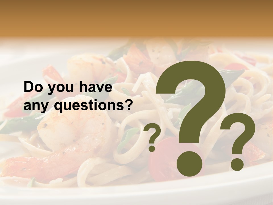 Plate Oregano Freshness PowerPoint Template