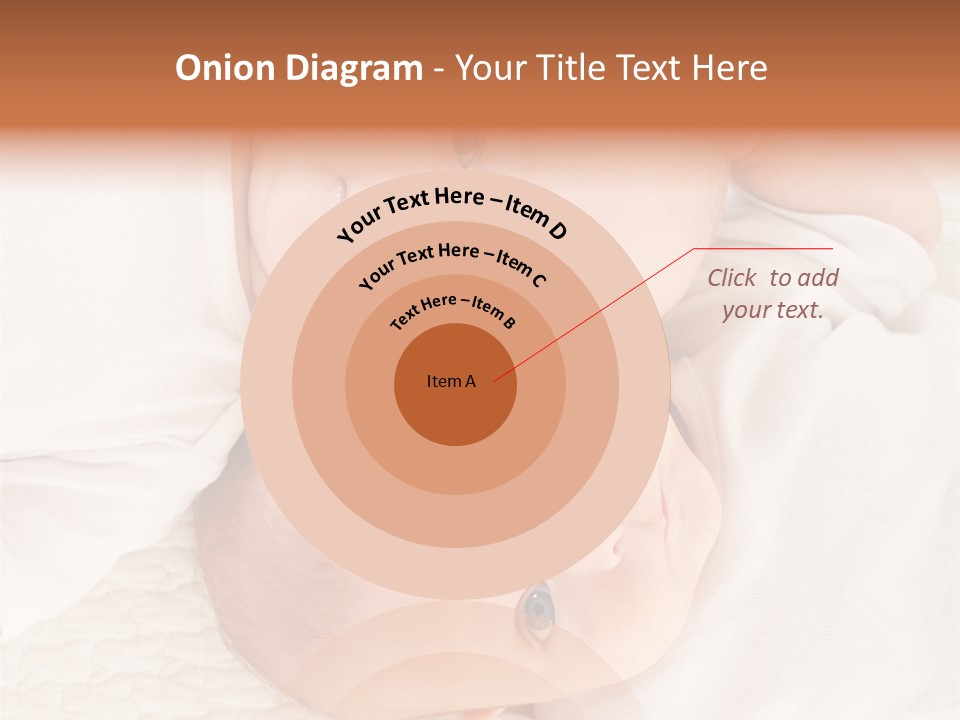 A Couple Of Babies Laying On Top Of Each Other PowerPoint Template