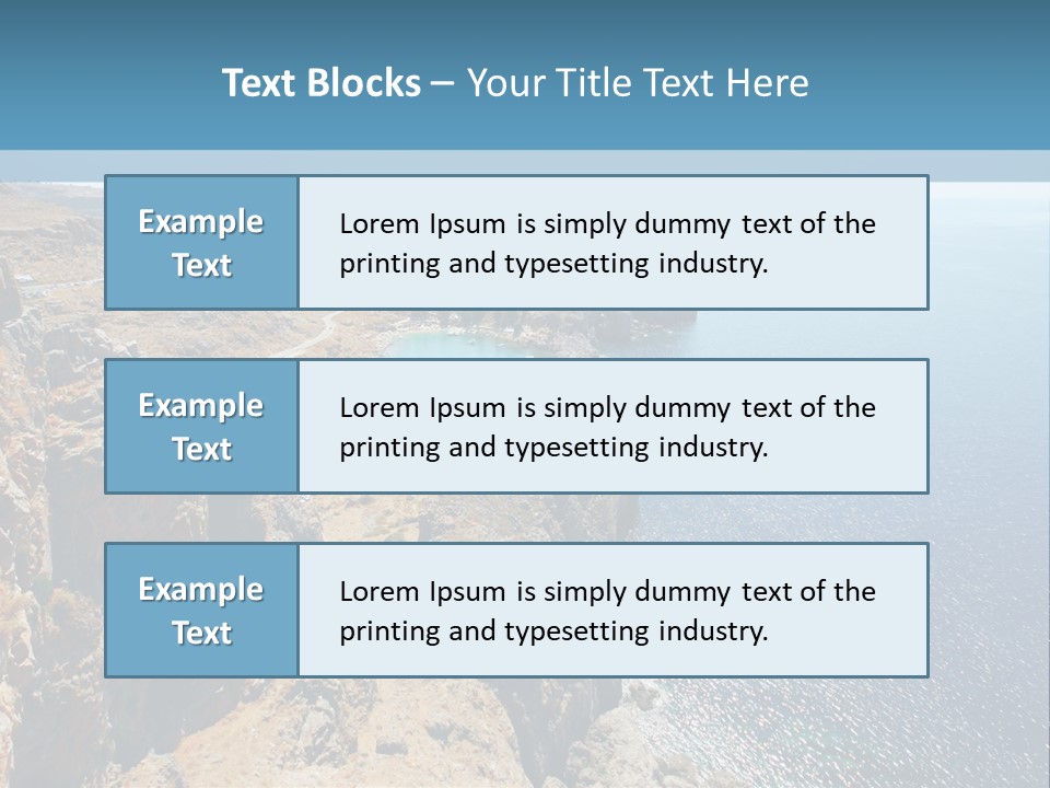 Ring Scenic Fall PowerPoint Template