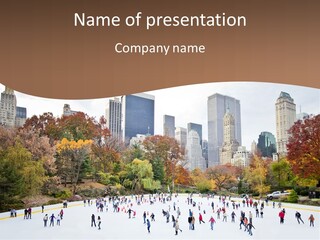 Ring Scenic Fall PowerPoint Template