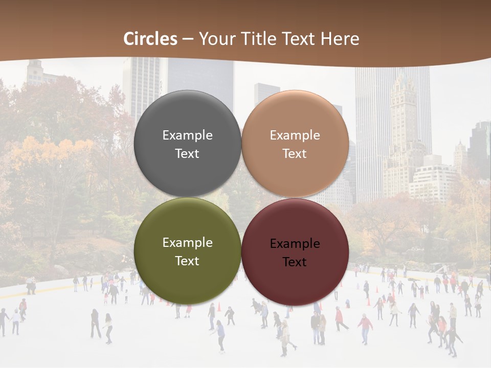 Ring Scenic Fall PowerPoint Template