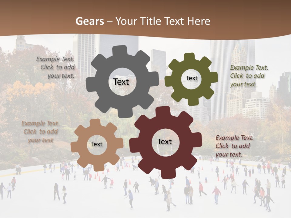 Ring Scenic Fall PowerPoint Template