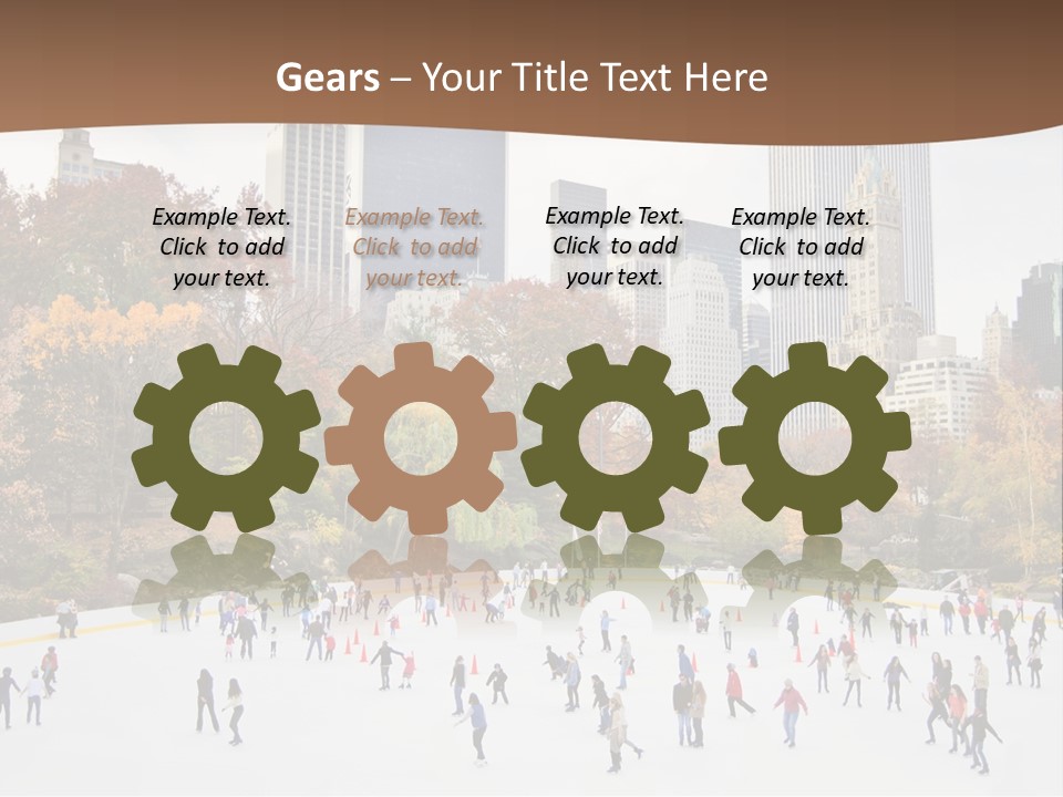 Ring Scenic Fall PowerPoint Template