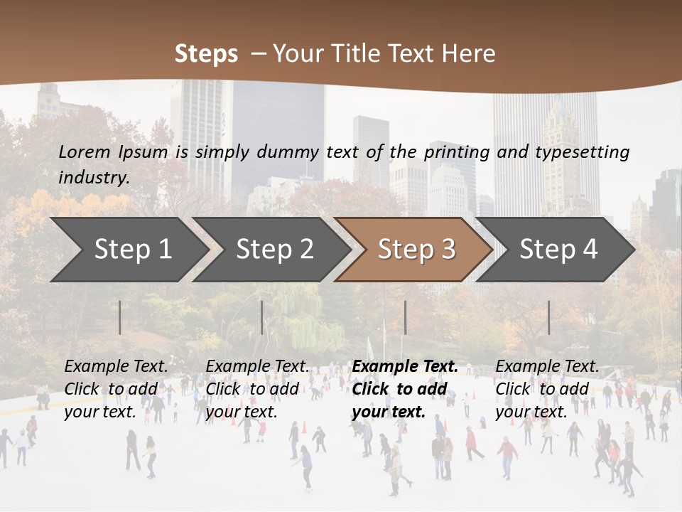 Ring Scenic Fall PowerPoint Template