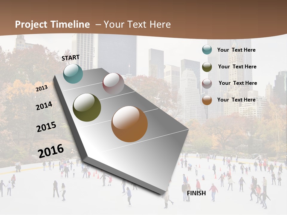 Ring Scenic Fall PowerPoint Template