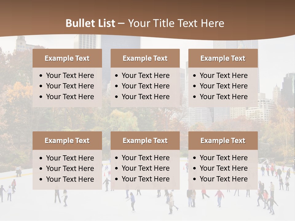 Ring Scenic Fall PowerPoint Template