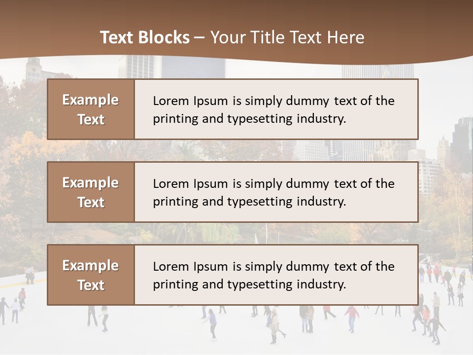 Ring Scenic Fall PowerPoint Template