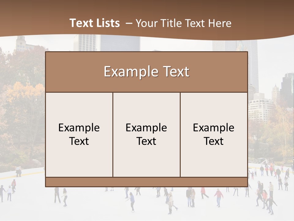 Ring Scenic Fall PowerPoint Template