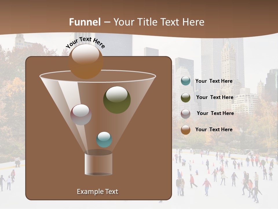 Ring Scenic Fall PowerPoint Template